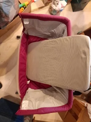 Culla ad altalena Chicco Next2Me rosa