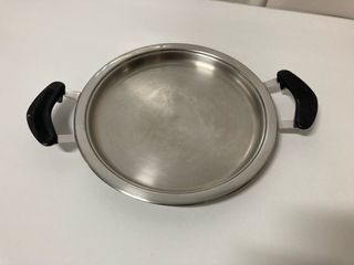 Plancha redonda acero inoxidable AMC