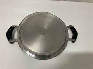 Plancha redonda acero inoxidable AMC