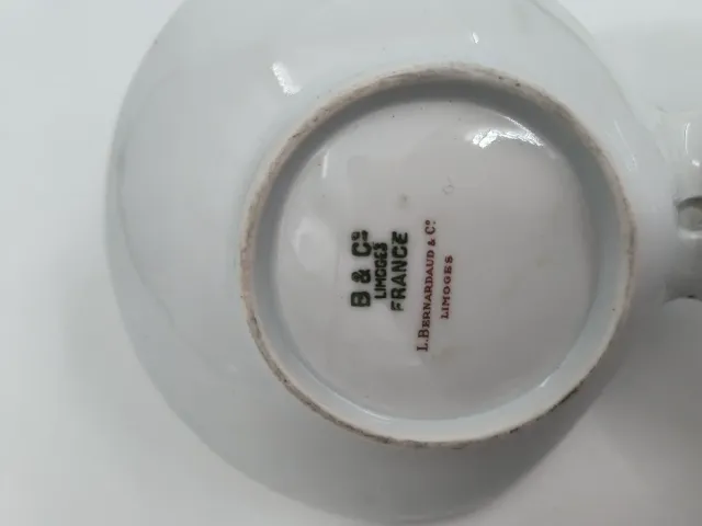 Plato Limoges para aperitivos o bombones