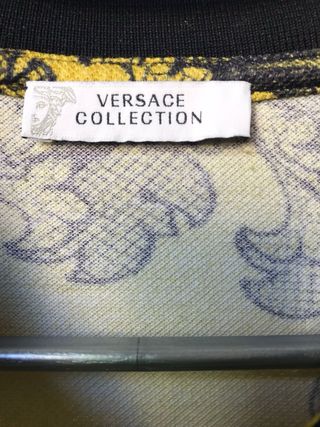 Polo Versace fantasia barocca vintage