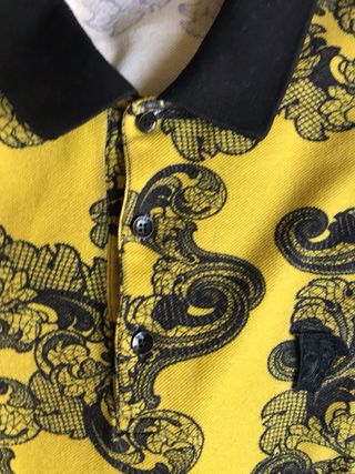 Polo Versace fantasia barocca vintage