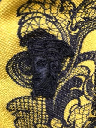 Polo Versace fantasia barocca vintage