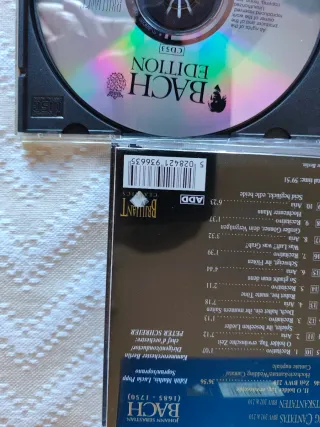 8CDs. Bach. Cantatas Seculares