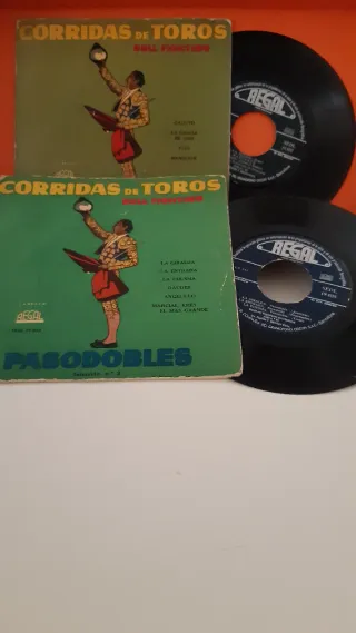 Disco Vinilo Pasodobles Corridas de Toros