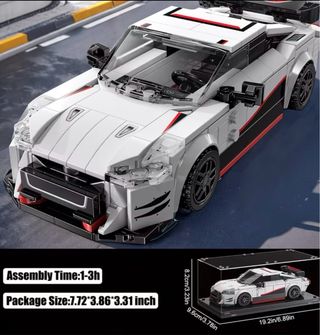 Nissan GT-R imitación de LEGO