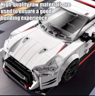Nissan GT-R imitación de LEGO