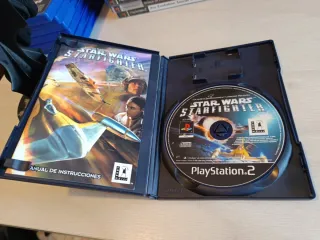 Star Wars Starfighter PS2 Completo PAL