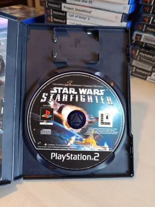 Star Wars Starfighter PS2 Completo PAL