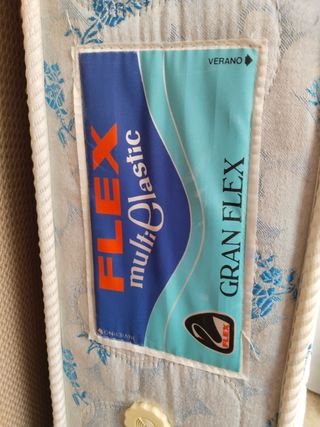 Colchón Muelle 105x180cm + Funda