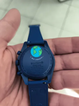 Omega x Swatch MoonSwatch Snoopy Blu