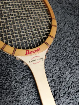 Raqueta de madera Bancroft Players Special