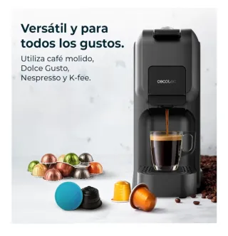Cafetera Cecotec Express Compacta FreeStyle Negra