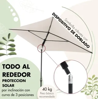 Sombrilla terraza o balcón nueva a estrenar