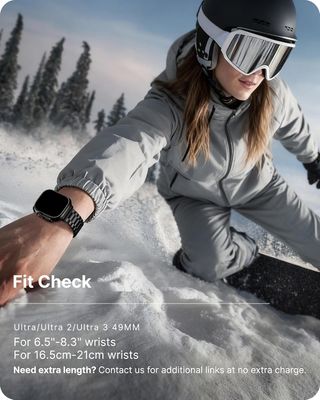 Fullmosa Correa Apple Watch Ultra Negra