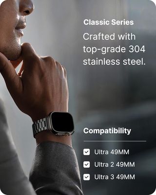 Fullmosa Correa Apple Watch Ultra Negra