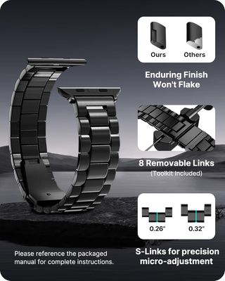 Fullmosa Correa Apple Watch Ultra Negra