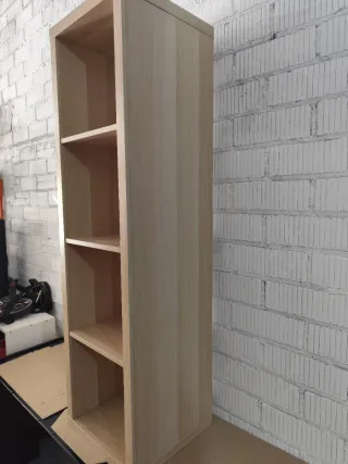 3 Estanterías Madera Beige