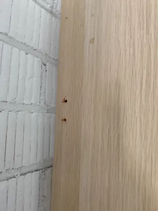 3 Estanterías Madera Beige