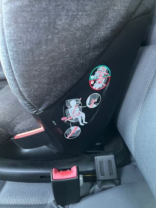 Silla coche Isofix grupo 2-3