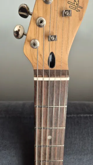 Guitarra Telecaster Harley Benton Negra Mejorada