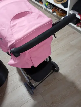Carrito Asalvo Baby rosa