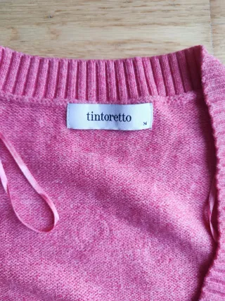 Jersey punto Tintoretto rosa