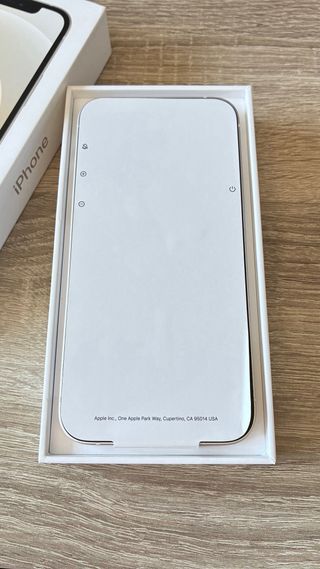 iPhone 12 Blanco 128GB + Caja + Cristal