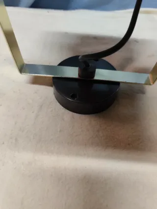 Faretto snodabile dorato