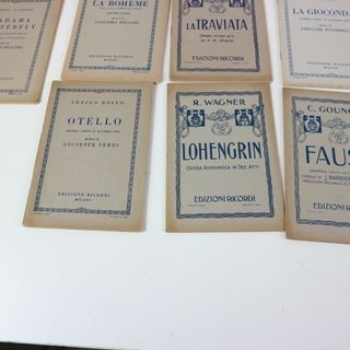 45 LIBRI ANNI 30 40 RICORDI TEATRO VERDI PUCCINI