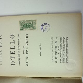 45 LIBRI ANNI 30 40 RICORDI TEATRO VERDI PUCCINI