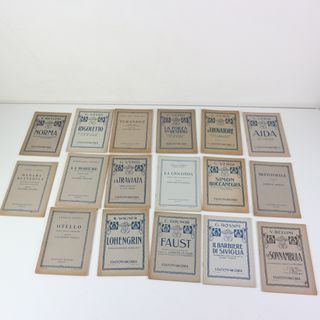 45 LIBRI ANNI 30 40 RICORDI TEATRO VERDI PUCCINI