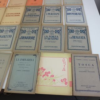 45 LIBRI ANNI 30 40 RICORDI TEATRO VERDI PUCCINI