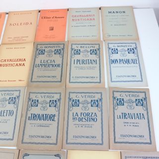 45 LIBRI ANNI 30 40 RICORDI TEATRO VERDI PUCCINI