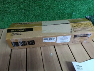 SONGMICS Perchero Pared Metal Blanco