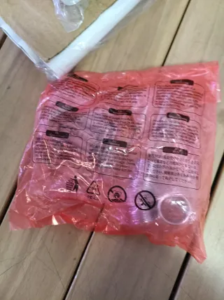 SONGMICS Perchero Pared Metal Blanco