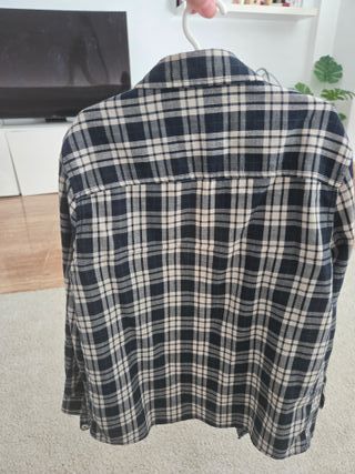 Camisa cuadros Mango niño 8 años