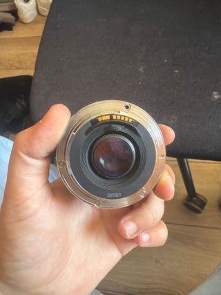 Canon EF 50mm f/1.8 Objetivo Fotográfico