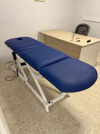 Camilla eléctrica de fisioterapia