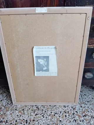 Quadro Melani donna con cappello