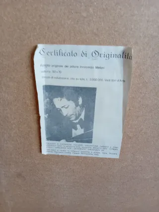 Quadro Melani donna con cappello