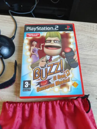 Buzz! Buzzers y Juego PS2