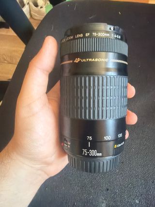 Canon EF 75-300mm f/4-5.6 Teleobjetivo