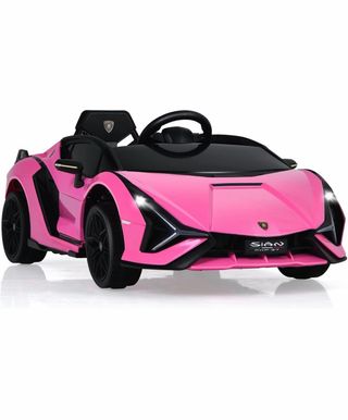 Coche eléctrico infantil rosa