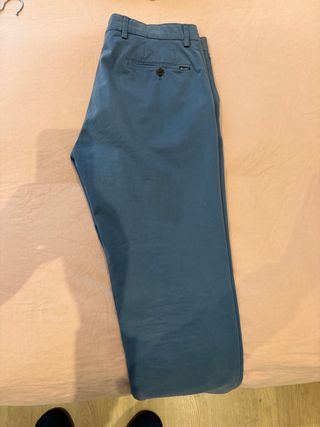 Pantalones Chinos Hackett Hombre Azul