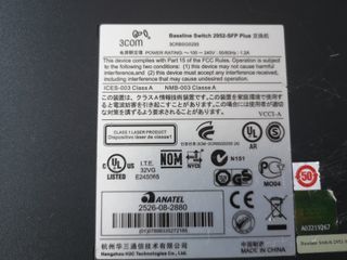 Switch 3COM 2952-SFP Plus