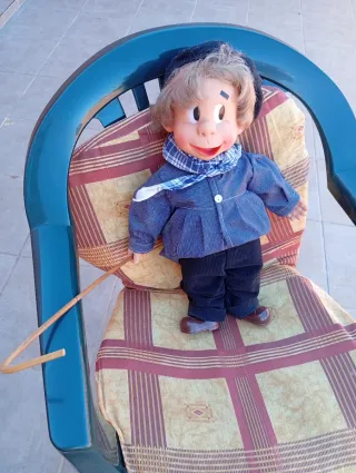 Muñeco manchego con traje tradicional
