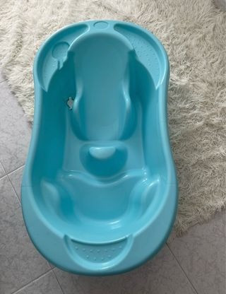 Bañera bebé azul
