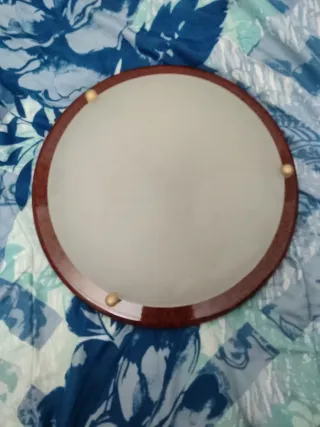 Plafón de techo madera y cristal