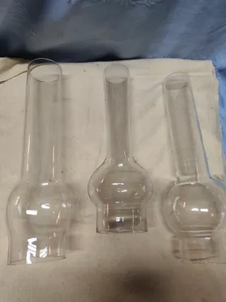 Vetri ricambio lampade vintage